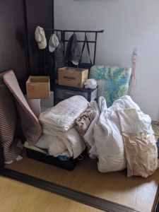 お部屋の中の回収品