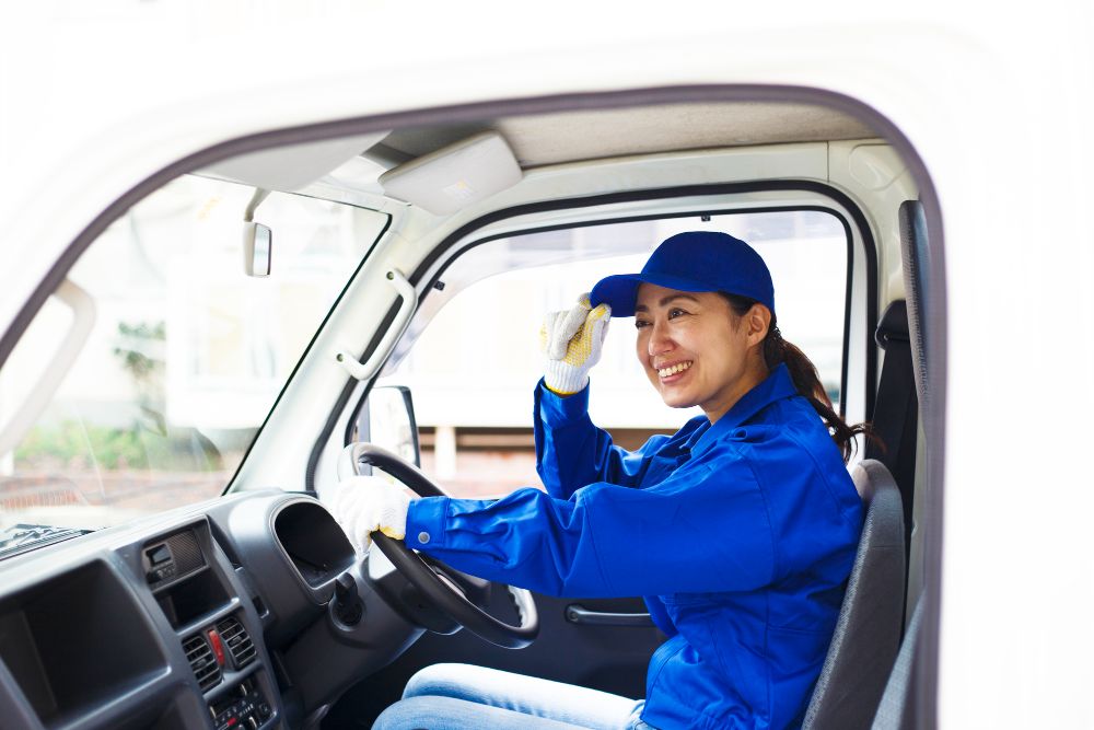 トラックの運転手